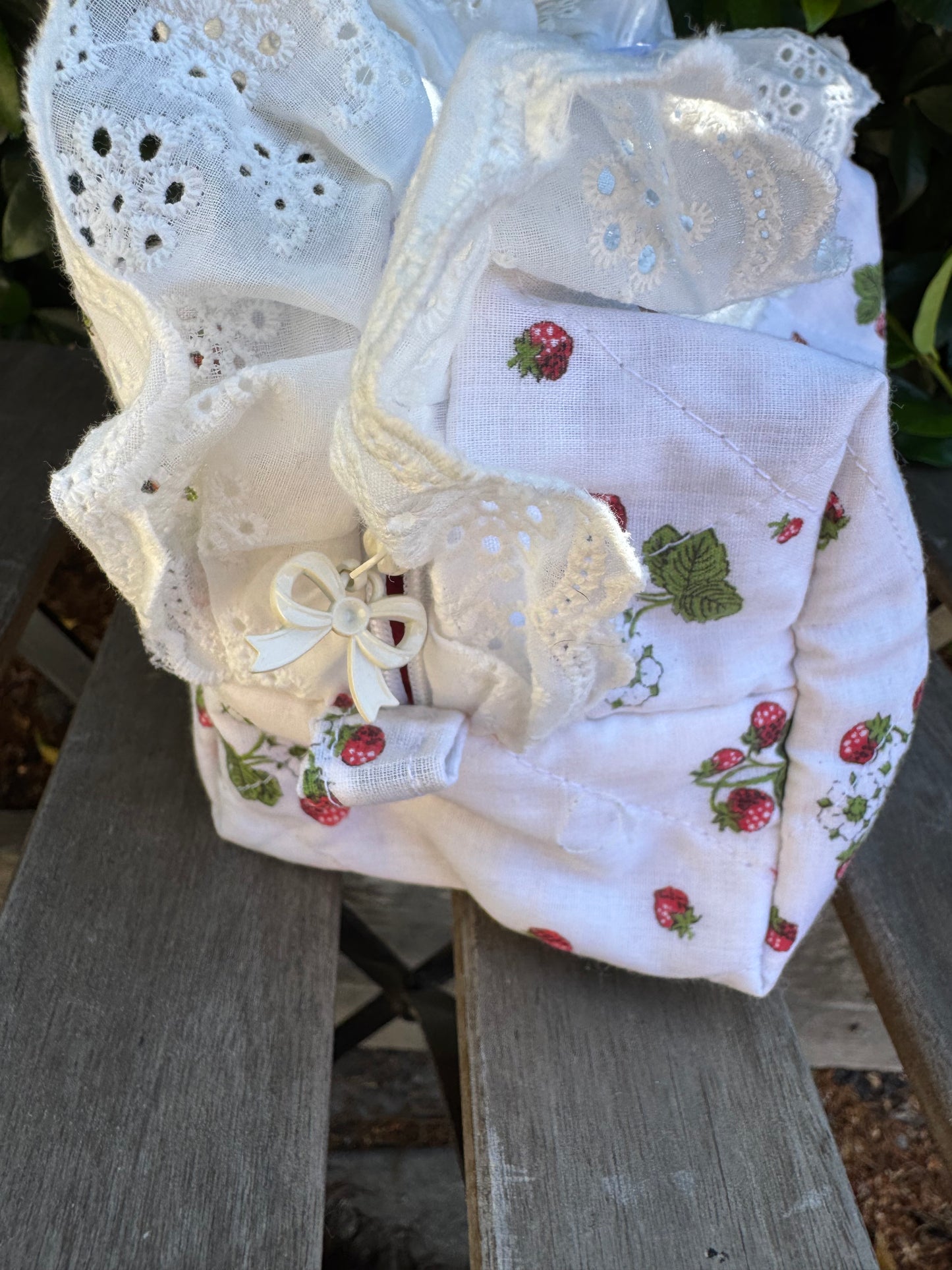 Strawberry Fields Makeup Bag