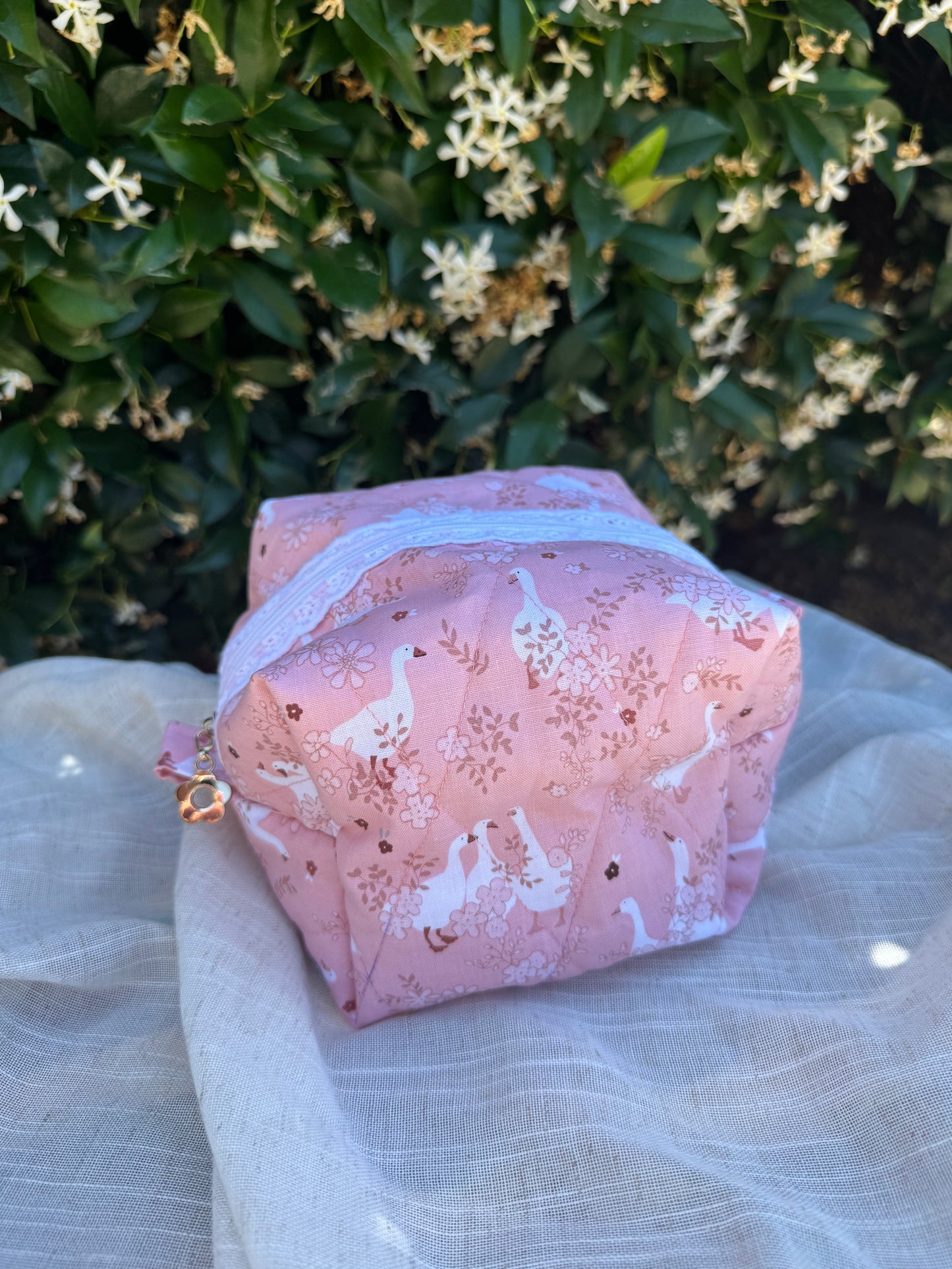 Goosey Floral Mini Makeup Bag