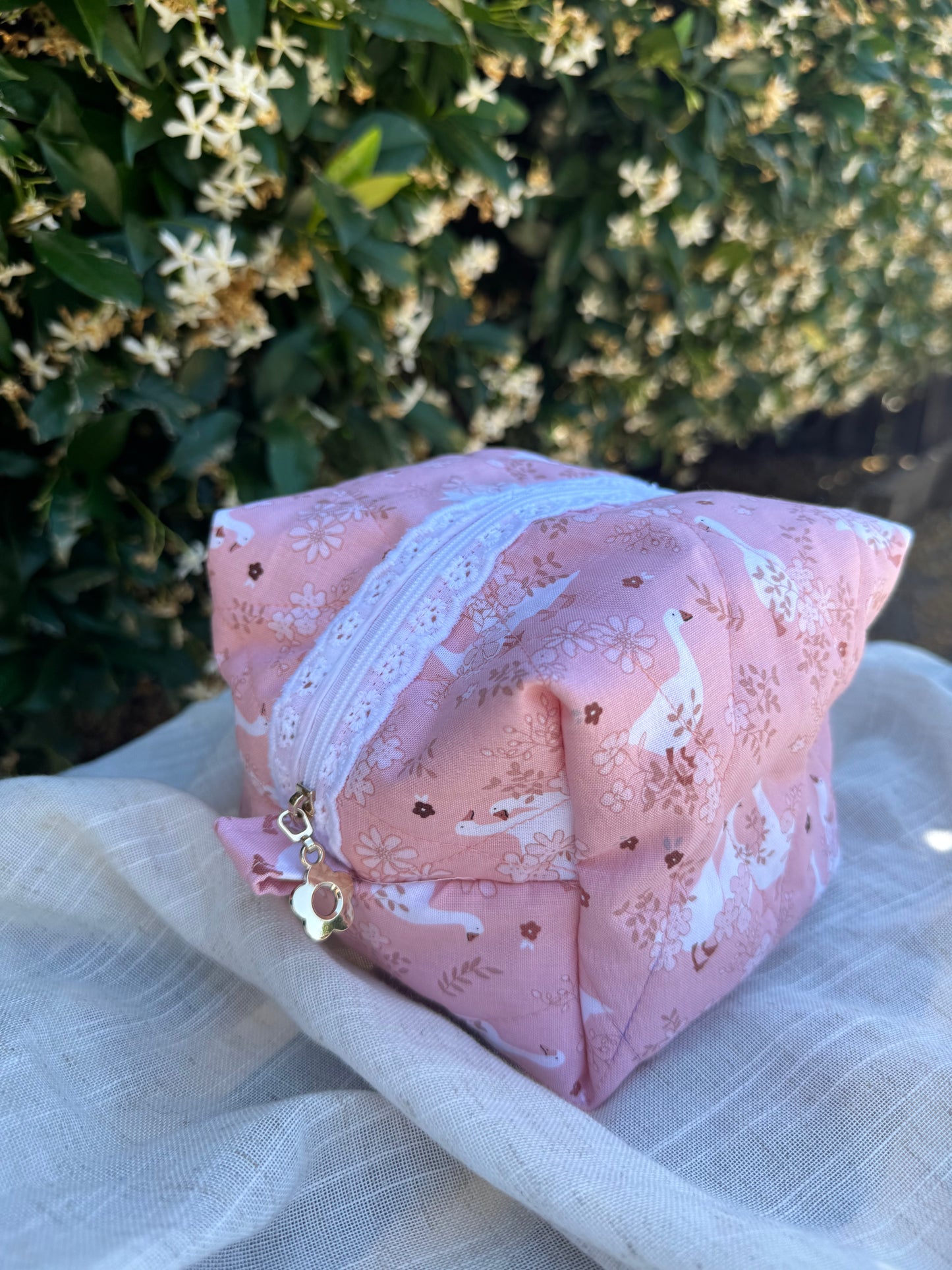 Goosey Floral Mini Makeup Bag